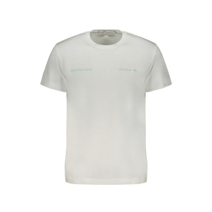 Calvin Klein White Cotton T-Shirt