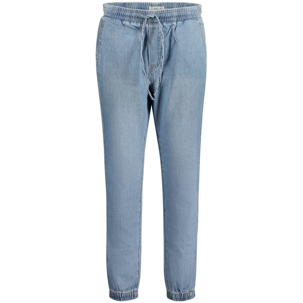 Guess Jeans Light Blue Cotton Jeans & Pant