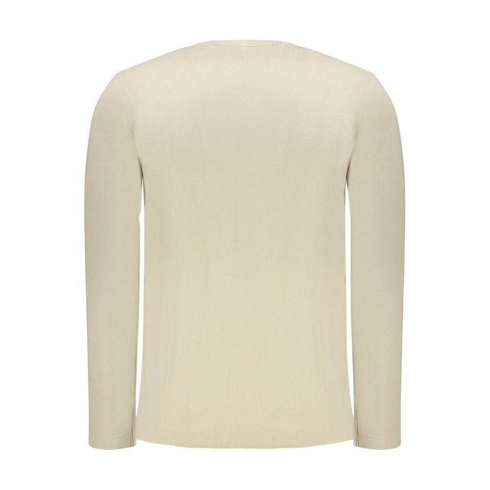 Hugo Boss Beige Cotton Men Sweater