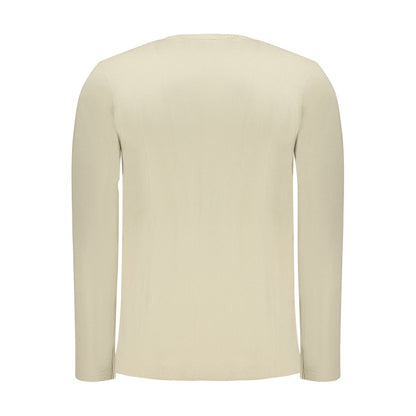 Hugo Boss Beige Cotton Men Sweater