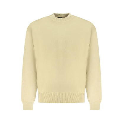 Hugo Boss Beige Cotton Men Sweater