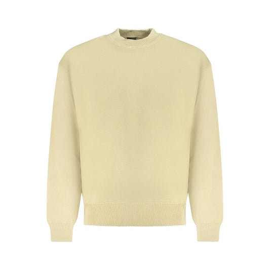 Hugo Boss Beige Cotton Men Sweater