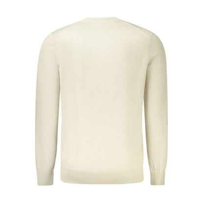 Hugo Boss Beige Cotton Men Sweater