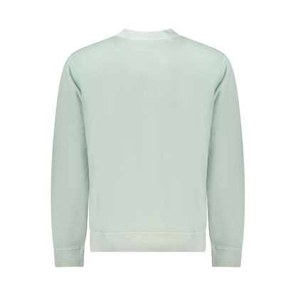 Hugo Boss Green Cotton Men Sweater