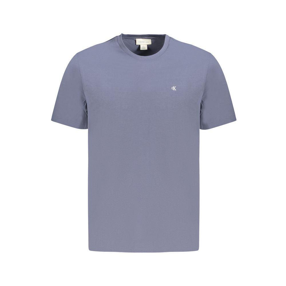 Calvin Klein Blue Cotton T-Shirt