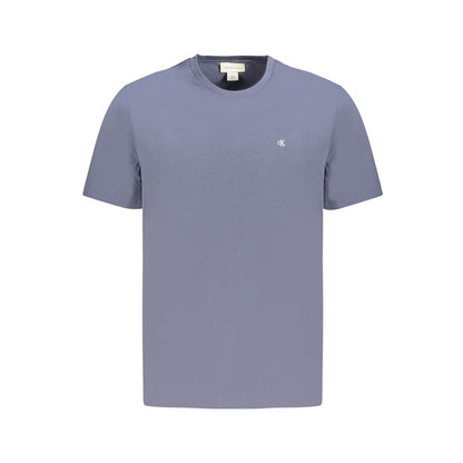 Calvin Klein Blue Cotton T-Shirt