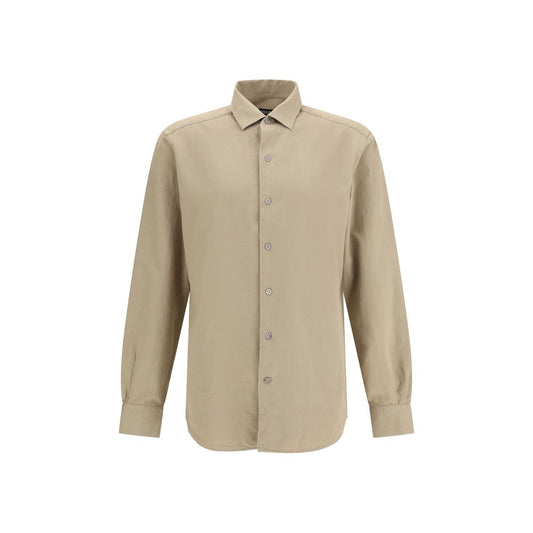 ZEGNA Cotton and linen Shirt