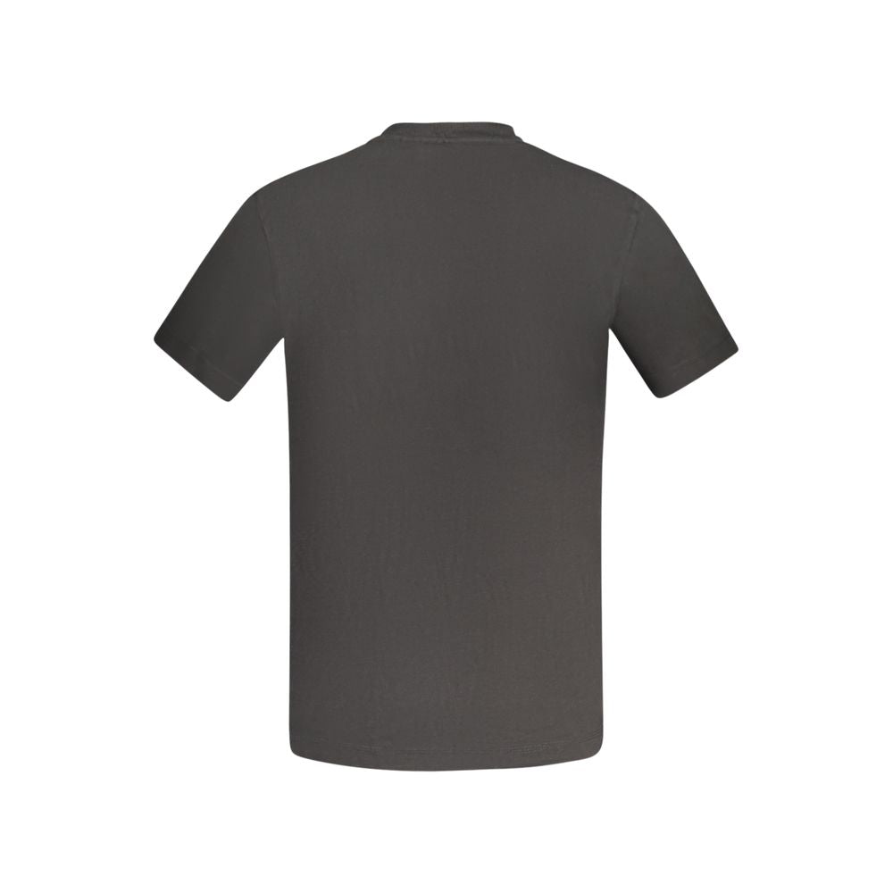 Calvin Klein Black Cotton Men T-Shirt