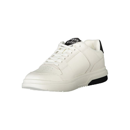 Tommy Hilfiger White Polyethylene Men Sneaker