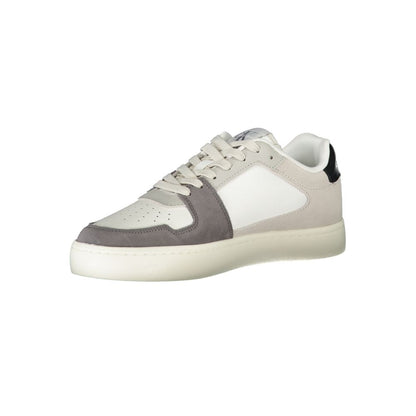 Calvin Klein White Polyester Men Sneaker