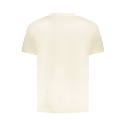 Calvin Klein Beige Cotton Men T-Shirt