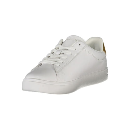 Tommy Hilfiger White Leather Women Sneaker