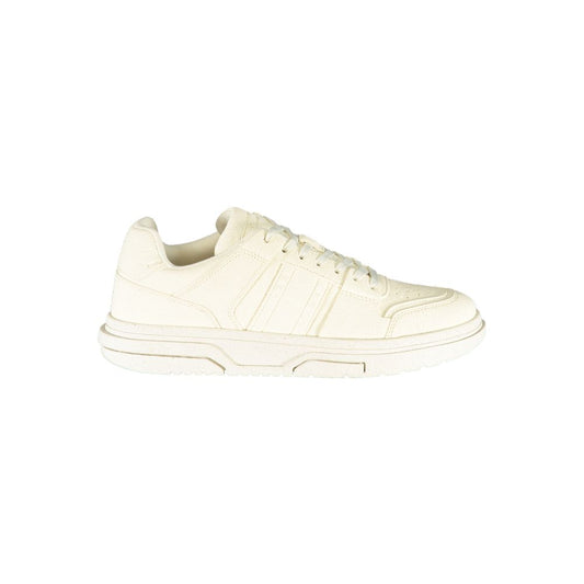 Tommy Hilfiger White Polyester Sneaker