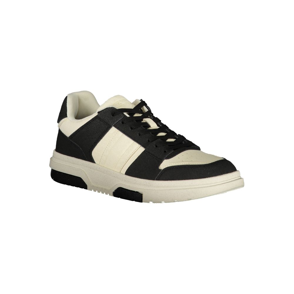 Tommy Hilfiger Black Polyester Sneaker