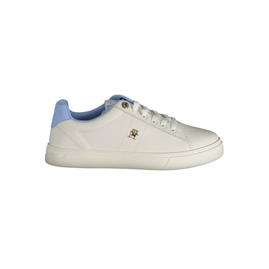 Tommy Hilfiger Light Blue Polyester Sneaker