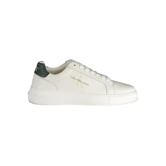 Calvin Klein White Polyester Sneaker