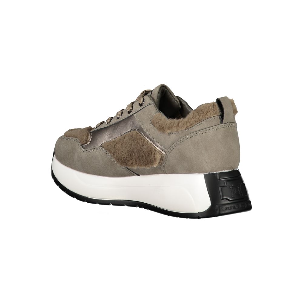 Laura Biagiotti Gray Polyethylene Women Sneaker