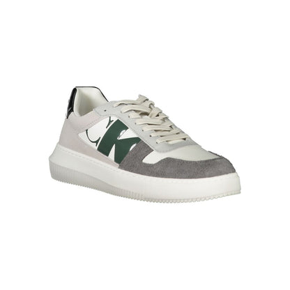 Calvin Klein White Polyethylene Men Sneaker