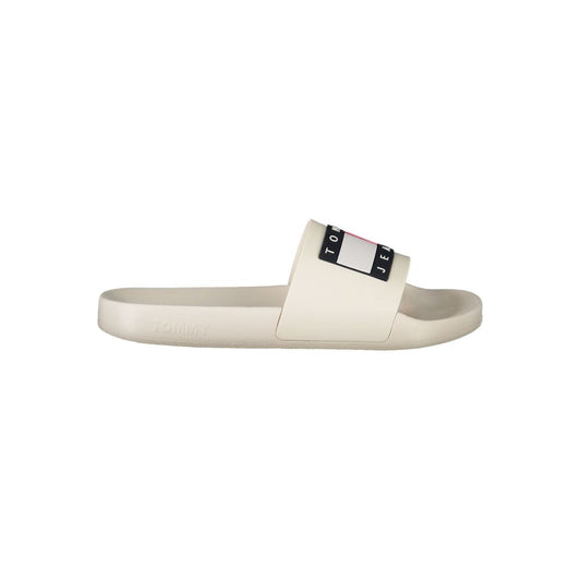 Tommy Hilfiger White Polyethylene Women Sandal