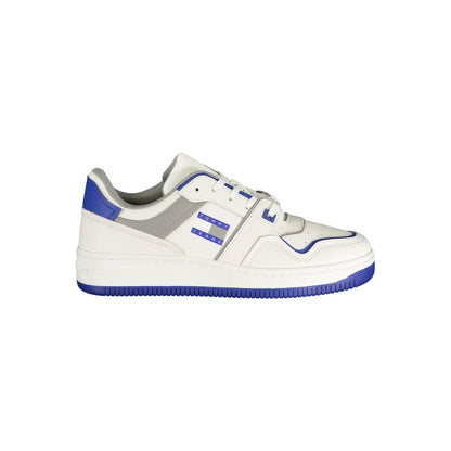 Tommy Hilfiger White Polyethylene Men Sneaker