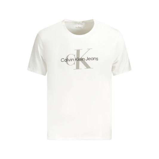 Calvin Klein White Cotton T-Shirt