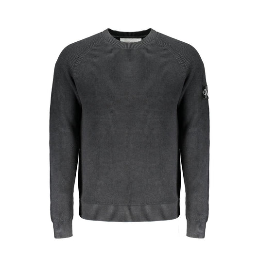 Calvin Klein Black Cotton Sweater