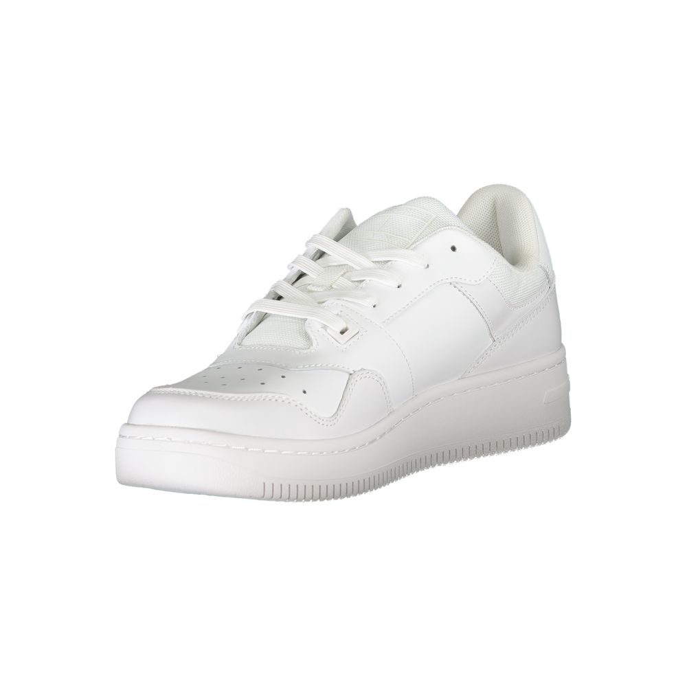 Tommy Hilfiger White Leather Men Sneaker